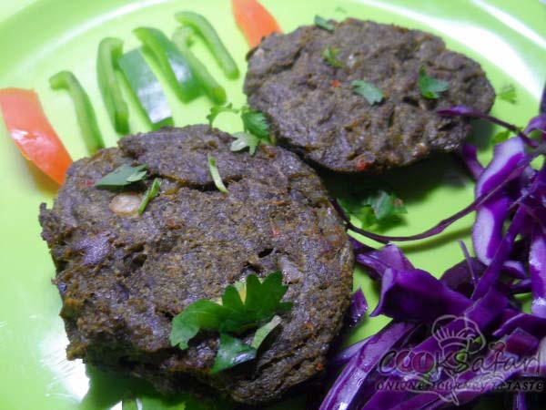 Palak Ke Baked Kebab Recipe