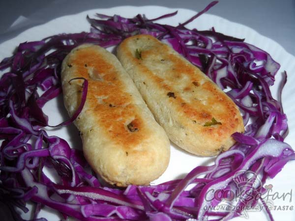 Baked Paneer Rolls Recipe