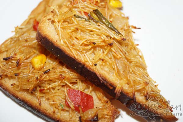 hot spicy vermicilli toast