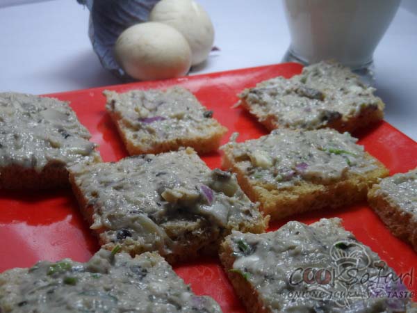 Cheese Mushroom Bread Recipe