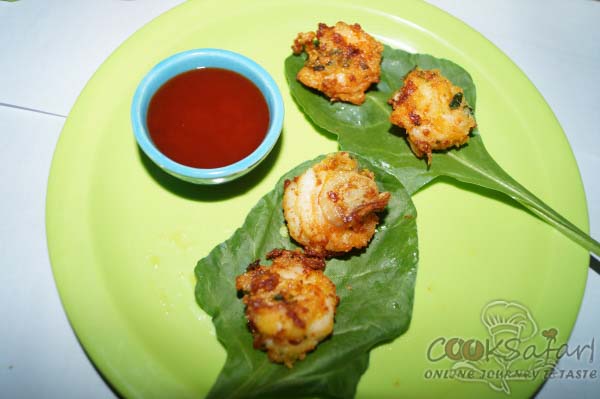 prawn pakora recipe