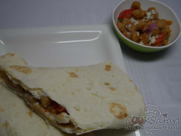 Stuffed Tortillas With Chickpeas Recipe
