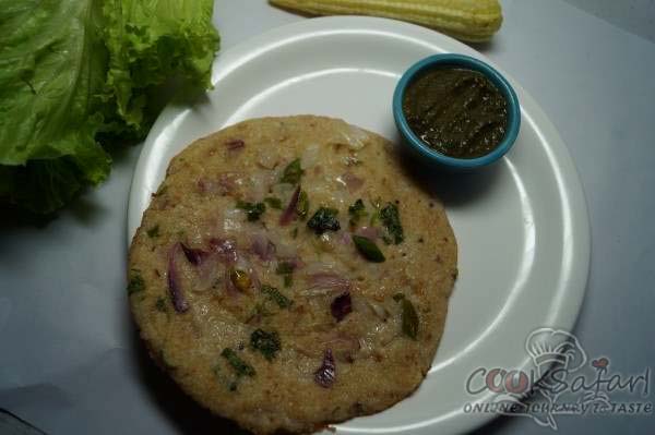 Leftover Bread to Uttapam