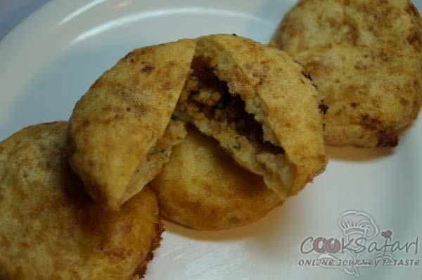 keema stuffed aloo bonda