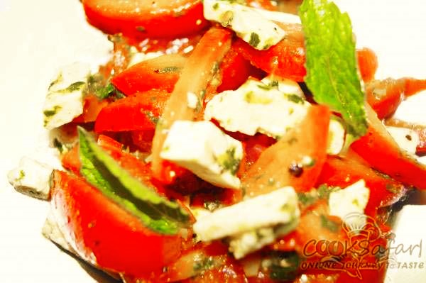 Tomato and Mint Salad