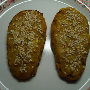 Cabbage Potato Vegetable to Baked Sesame Patties