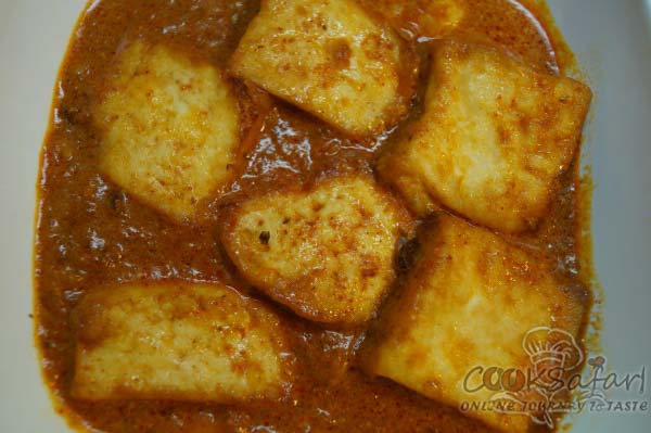 nawabi paneer recipe