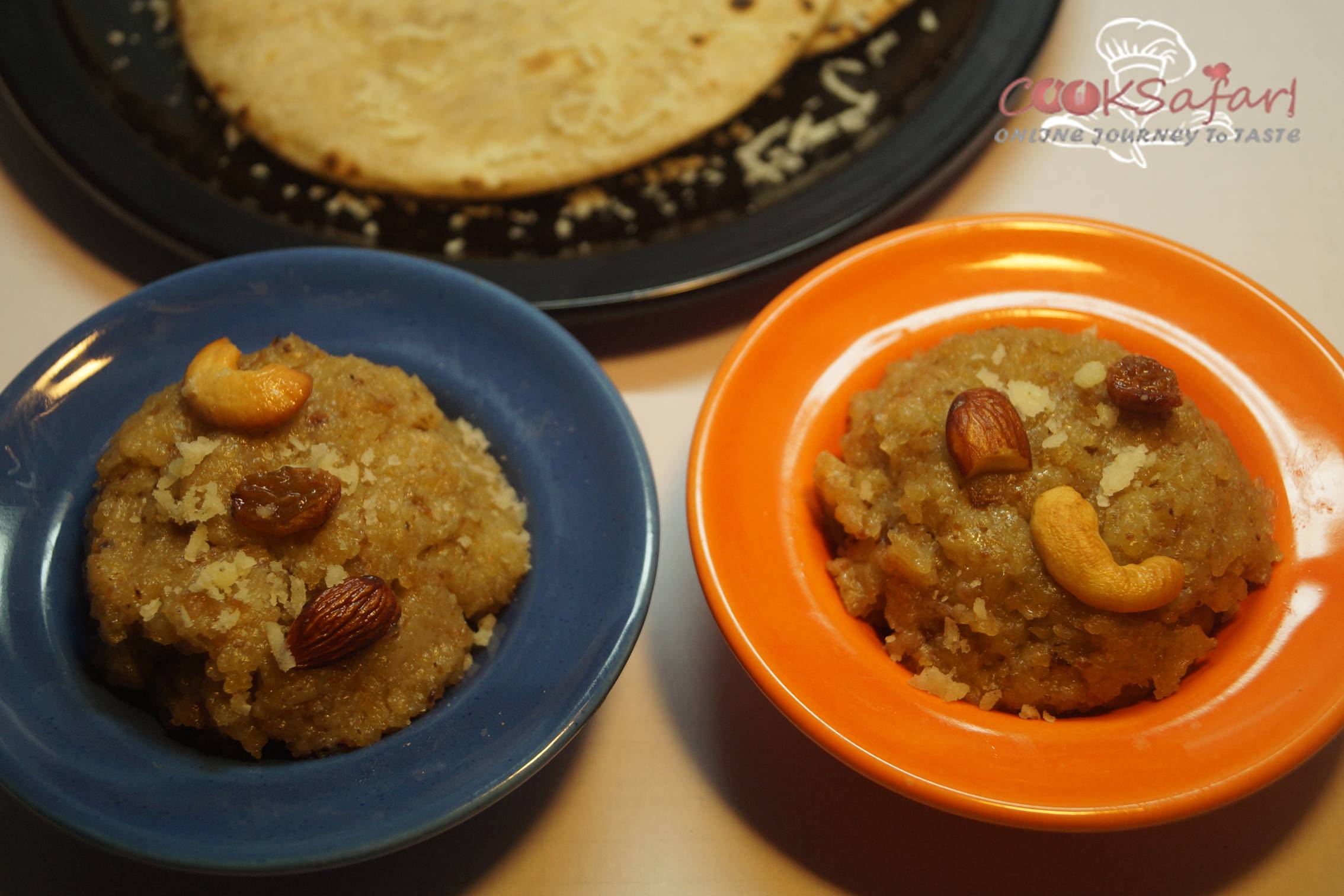 Leftover Roti to Halwa