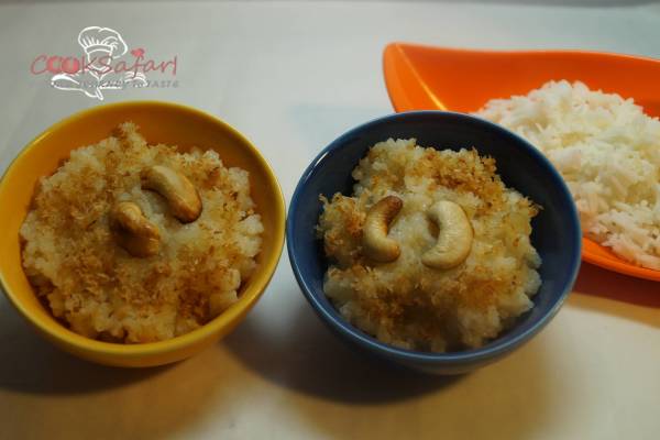 Left over Rice to Halwa