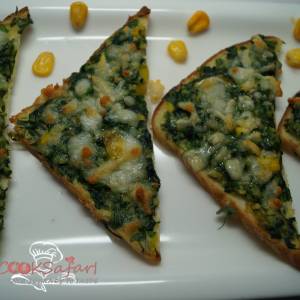 Creamy Spinach Toast Recipe