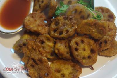 Crispy Lotus Stem Recipe