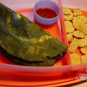 Cheesy Palak Cheela Recipe